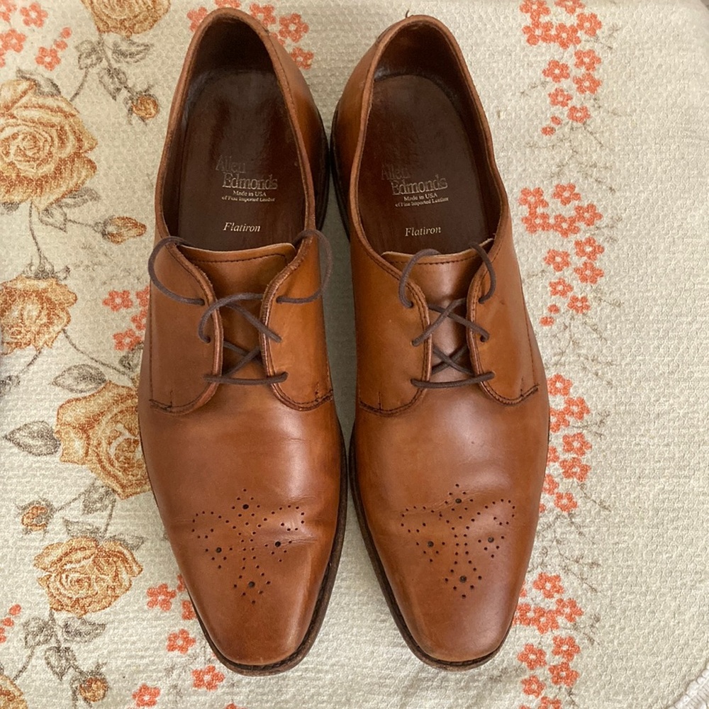 Allen Edmonds Flatiron Walnut 10.5 D